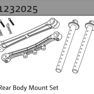 Rear Body Mount Set