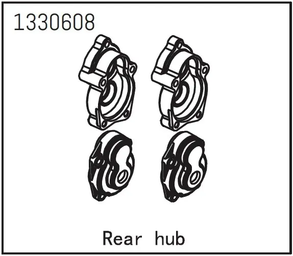 Rear Hub L/R - Yucatan