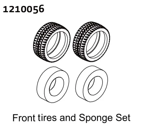 Tire & Sponge Set - Rally (2)