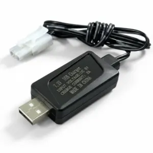 USB cable charger - NiMH 2A/10W.