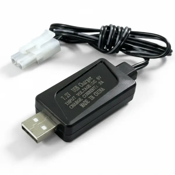 USB cable charger - NiMH 2A/10W.