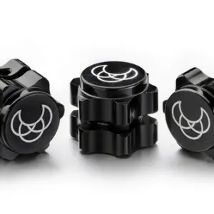 Wheel Hub Set 17mm black (4)