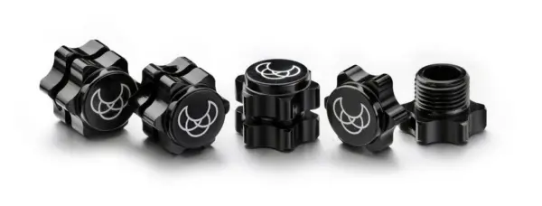 Wheel Hub Set 17mm black (4)