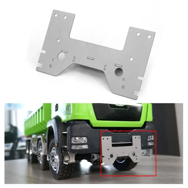 LESU 1/14 8*8 Hydraulic Metal Roll on/off Radio Control Truck Dumper RC Tipper Car Metal Crane Chassis Light Sound PL18EV Battery