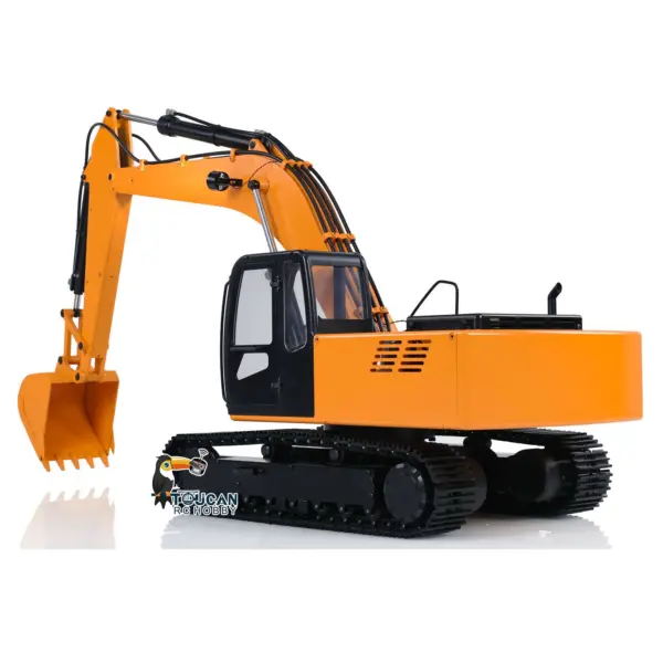 JDMODEL 1/12 Hydraulic Excavator 4200XL Metal Digger Construction Vehicles RC Hobby Grade Truck Tripper Bucket Pump Tube Tracks Radio