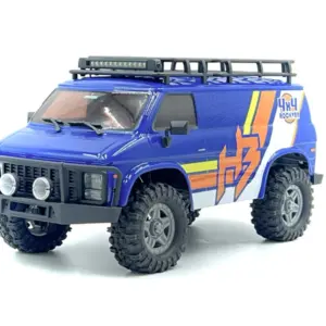 1:18 Crawler CR18P EVO-V2 "Rock Van" blue RTR