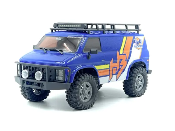 1:18 Crawler CR18P EVO-V2 "Rock Van" blue RTR