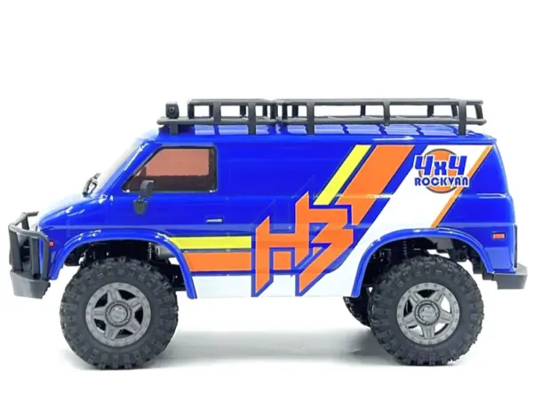 1:18 Crawler CR18P EVO-V2 "Rock Van" blue RTR