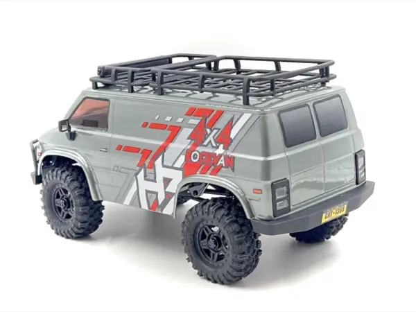 1:18 Crawler CR18P EVO-V2 "Rock Van" grey RTR