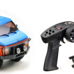1:18 EVO Crawler "Rock Van V2" 2-Gear blue/orange RTR