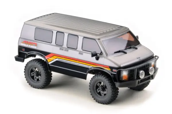 1:18 EVO Crawler "Rock Van V2" 2-Gear gunmetal RTR