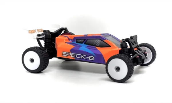 1:24 2WD Buggy "Speck-B" RTR (Razor Orange) + Absima Case