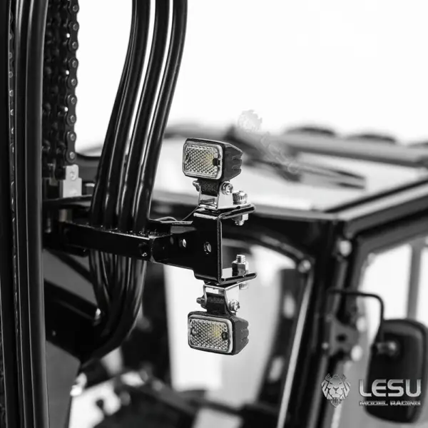 LESU 1/14 Aoue-LD16S Metal RC Hydraulic Forklift Remote Control Wheeled Car RTR Version Painted Assembled Models