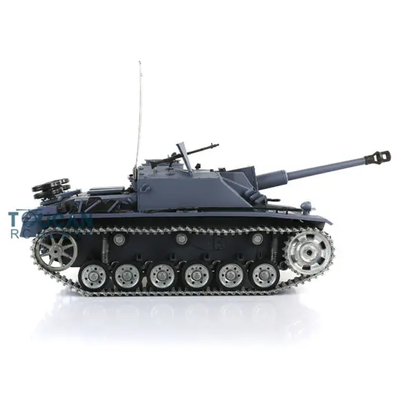 Henglong 1/16 Scale 7.0 RC Tank 3868 German Stug III RTR Tank w/ Metal Tracks Road Wheels Idler Sproket Wheels Infrared Battle