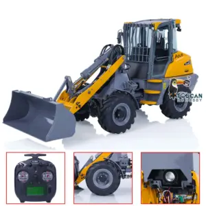 LESU MCL8 1/14 4*4 Wheeled RC Loader Remote Controlled Hydraulic Equipment Painted Assembled Car ST8 ESC Servo Motor