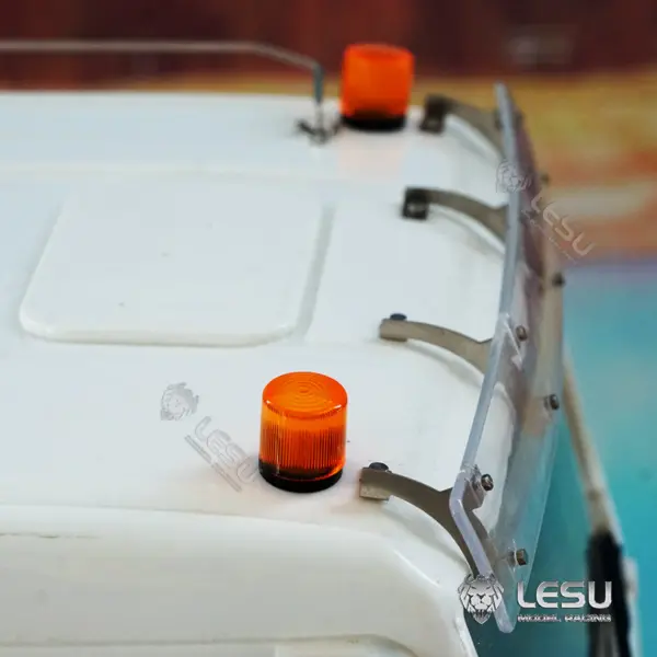 LESU 1/14 Scale 8*8 Metal Chassis TGS Hydraulic Dumper Truck Construction Vehicle Light Sound System Motor ESC