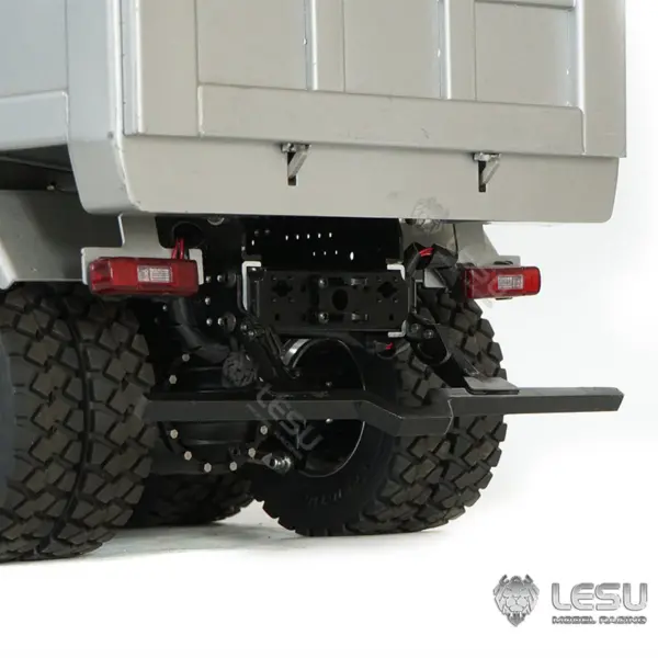 1/14 LESU 6x6 RC Hydraulic Metal Dumper Tipper Sound Light System Chassis Bucket Unpainted Unassembled Cabin Body VM Truck