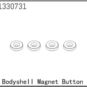 Bodyshell Magnet Button (4) - Bronx
