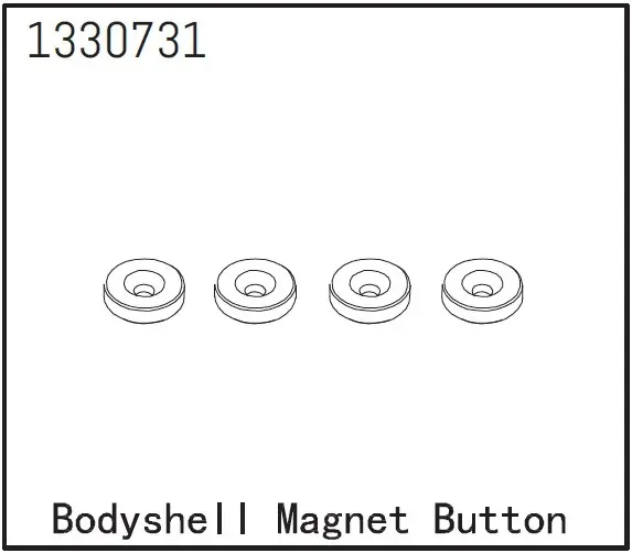 Bodyshell Magnet Button (4) - Bronx