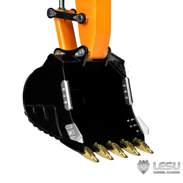 Metal LESU 1/14 RC Hydraulic Equipment Excavator ET26B 2 Arms Remote Controlled Digger DIY Car Assembled Painted Model