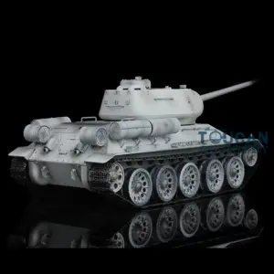 Henglong 2.4Ghz 1/16 Scale 7.0 Soviet T34-85 RTR RC Tank 3909 340 Turret Plastic Chassis Hull Remote Control Model