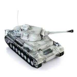 Henglong 1/16 7.0 Upgraded German Panzer IV F2 RTR RC Tank 3859 w/ Metal Tracks Idler Sproket Wheels Smoking Gearbox Sound Effect