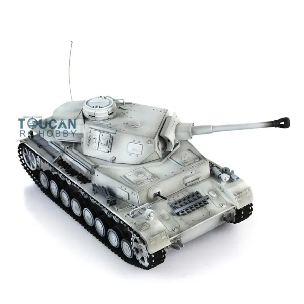 Henglong 1/16 7.0 Upgraded German Panzer IV F2 RTR RC Tank 3859 w/ Metal Tracks Idler Sproket Wheels Smoking Gearbox Sound Effect