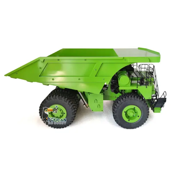 RTR 1/20 RC Hydraulic Mining Dumper Model 793D Flysky I6X Radio Remote Control Mine Truck Light System Alarm Sound Battery