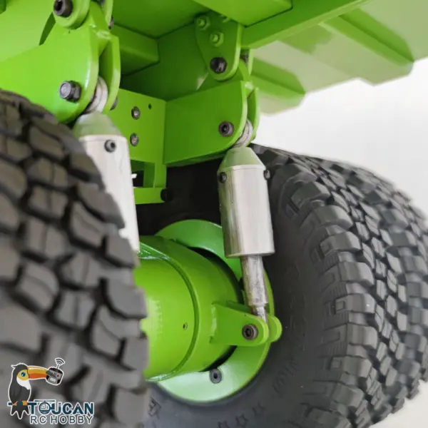 RTR 1/20 RC Hydraulic Mining Dumper Model 793D Flysky I6X Radio Remote Control Mine Truck Light System Alarm Sound Battery