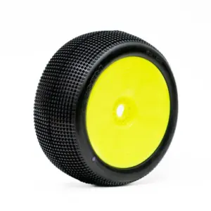 1:8 TRUGGY STORM SOFT PRE-MOUNTED YELLOW 2PCS "H COMPOUND"