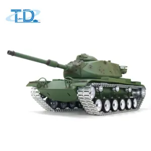 TD Model 1/16 RC Tank M60A3 USA Remote Control Battle Panzer Hobby Model Simulation Military Vehicle Barrel Recoil BB Unit Sound Smoke