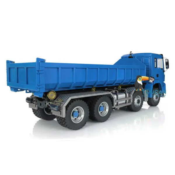 1/14 LESU Hydraulic RC Roll On/Off Dump Truck 8x8 Metal RTR Full Dumper Lorry Vehicle