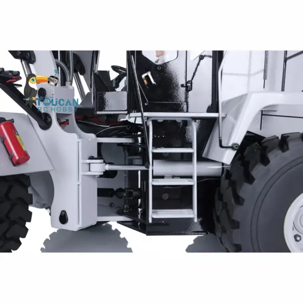 1/14 Scale RC Hydraulic Loader WA470 Metal Construction Vehicle 980L Remote Control Lights Sound Radio System