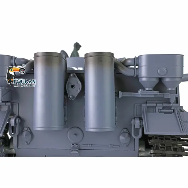2.4Ghz Henglong 1/16 7.0 Plastic German Tiger I RTR RC Tank 3818 W/ 360?? Turret