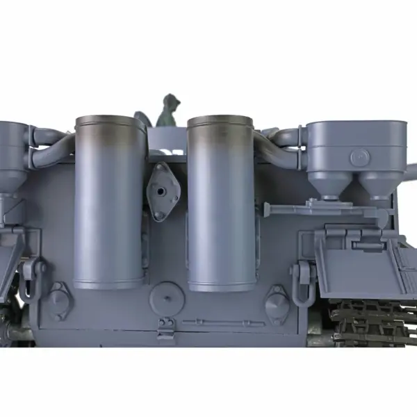 Henglong 1/16 7.0 Plastic Tiger I RC Tank 3818 w/ 360Degrees Rotating Turret Barrel Recoil FPV Phone Holder Steel Gearbox Engine Sound
