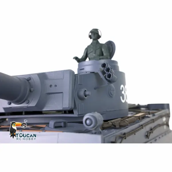 2.4Ghz Henglong 1/16 7.0 Plastic German Tiger I RTR RC Tank 3818 W/ 360?? Turret