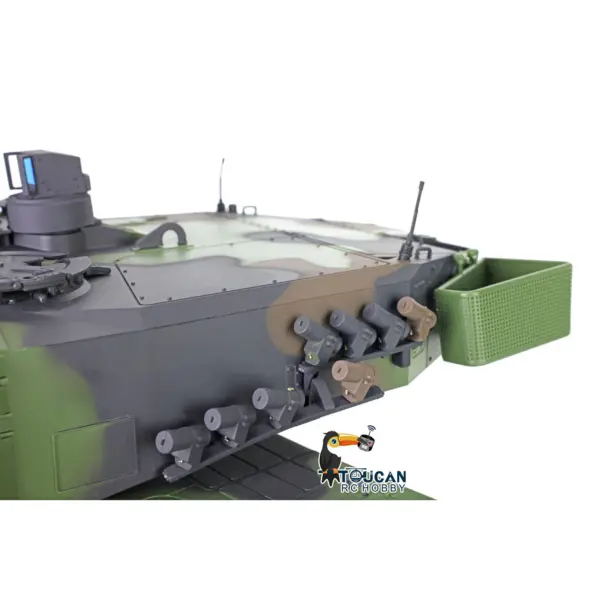 2.4Ghz Remote Control RC Tank Heng Long 1/16 Scale TK7.0 Main Board Leopard2A6 3889 Ready to Run Shooting BBs Turret Rotating