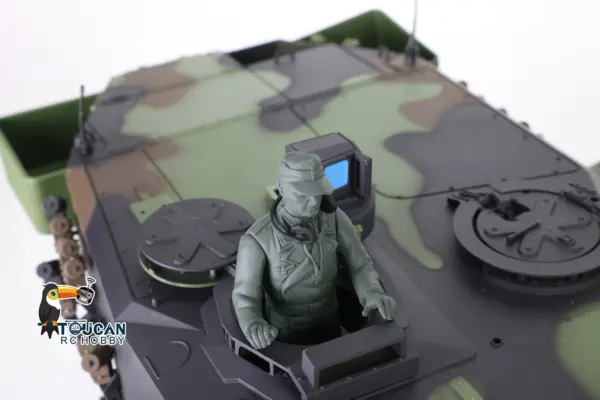 2.4Ghz Remote Control RC Tank Heng Long 1/16 Scale TK7.0 Main Board Leopard2A6 3889 Ready to Run Shooting BBs Turret Rotating