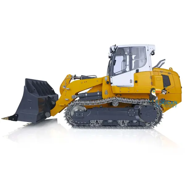 LESU 1/14 636 Metal RC Hydraulic Painted Tracked Loader Model W/ Light Sound System Reversing Valve Motor Servo ESC Decal