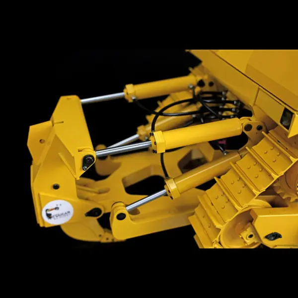 JDMODEL Metal 1/14 RC Bulldozer DXR2 JDM-98 Hydraulic Dozer Construction Vehicle Truck Model Radio Light Sound Pump Cylinder Tracks ESC Motor