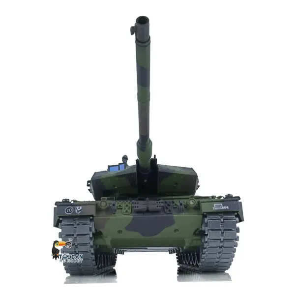 2.4Ghz Remote Controller Henglong 1/16 TK7.0 Edition Metal Leopard2A6 RC Tank 3889 W/ 360Degrees Rotating Turret Battery Charger