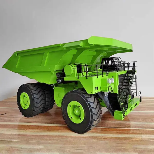 Metal 1/20 793D RC Hydraulic Mining Car Remote Control Dumper Finished Truck Models Flysky FS-i6X Radio Heavy Construction Cars