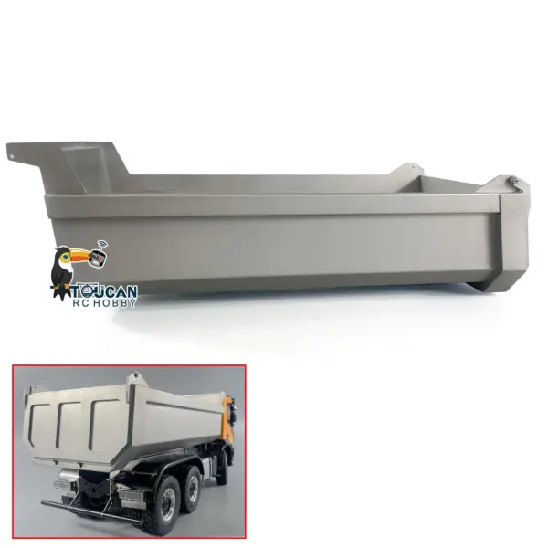 1/14 Hydraulic RC Dump Trucksx 2-speed Gearbox Remote Control Tipper Cars DIY Toy Hobby Model Gift Assembled Painted