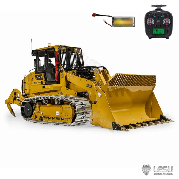 LESU 1:14 973K Hydraulic RC Loader Tracked Radio Control Car Upgrade Version Kit/PNP/RTR Light Sound System ESC Servo Motor