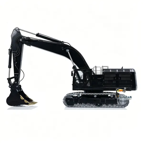 Metal LESU 1/14 Hydraulic RC Heavy Excavator C374F Remote Control Digger Paladin PL18EV LITE Smoke 6CH Valve Quick Coupler