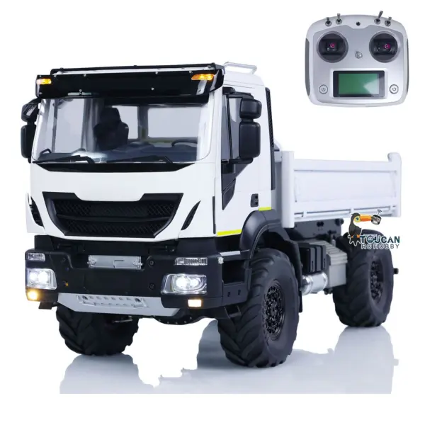 Metal 4x4 1/14 RC Hydraulic Dumper Electric Trucks Remote Controlled Tipper Dump Emulated Car Hobby Models Special Edition