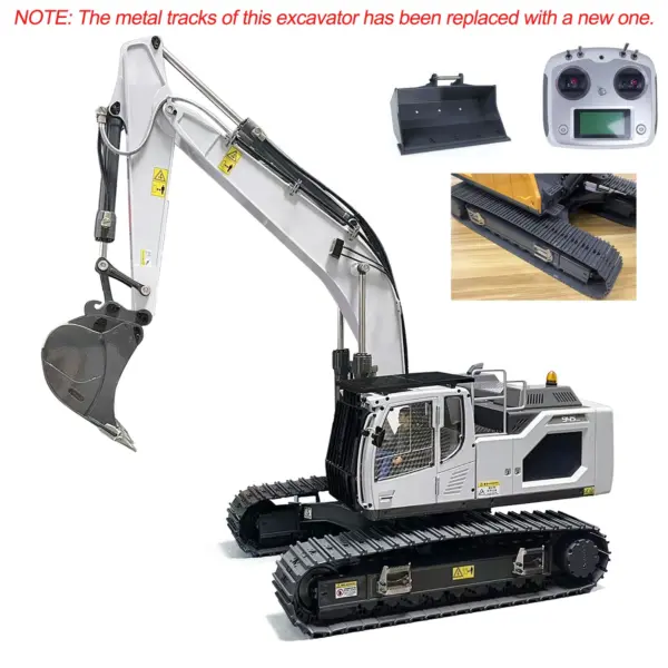1/14 945 Hydraulic RC Excavator Metal Remote Control Construction Truck Model