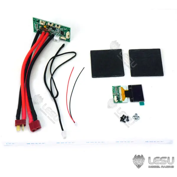 LESU 1/14 PC360 Metal RC Hydraulic Excavator Model Track Cab Bucket Display Ripper Tree Digging Tool fork Arm Crusher