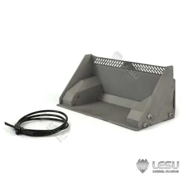 LESU Metal 1/14 Aoue LT5 Remote Controlled Hydraulic Loader Customized Assembled Painted Skid-Steer Ready To Run Vehicle Blade Sieve Bucket Hay Clamp Ripper