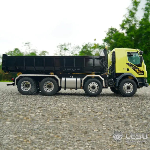LESU 1/14 8x8 Roll On/Off Hydraulic RC Dumper Radio Controlled Tipper Truck Model